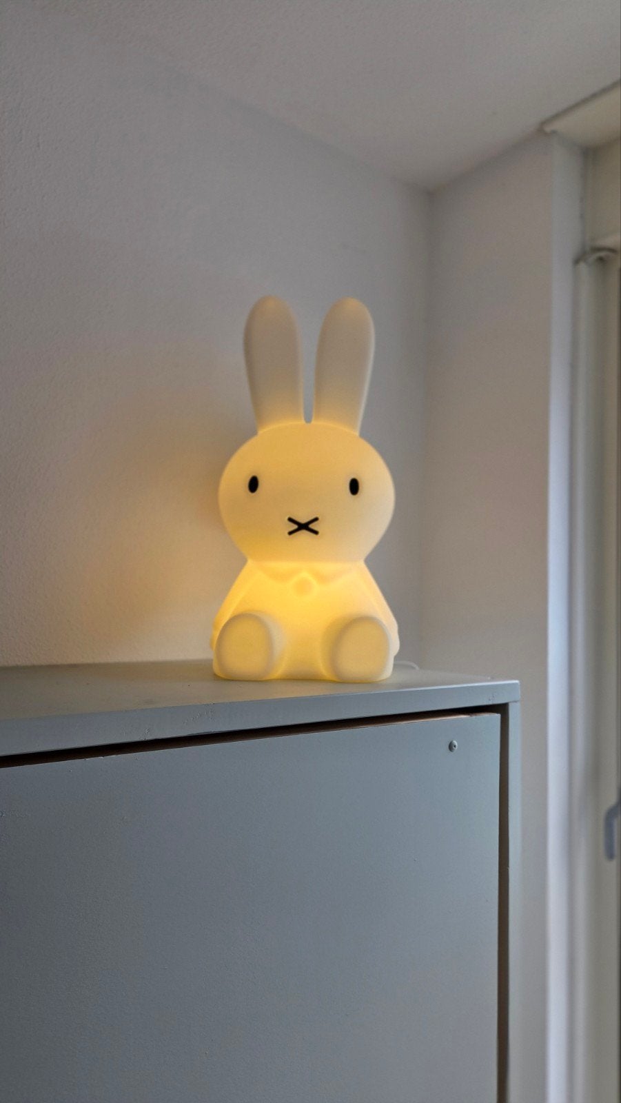 Nijntje lamp met dimmer, Ophalen, Overige merken, Zo goed als nieuw, Wit