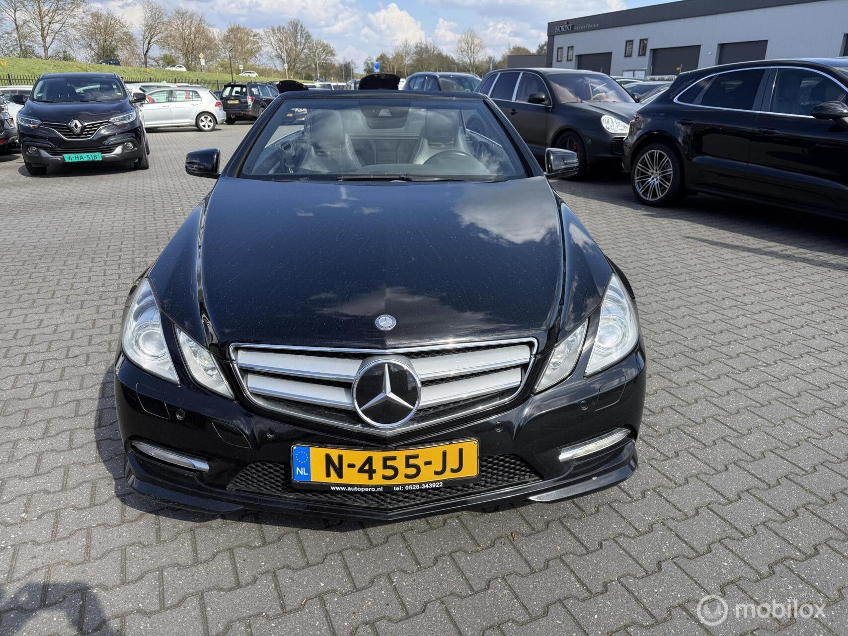 Mercedes E-klasse Cabrio 350 CDI Elegance 350 pk, Auto's, Mercedes-Benz, Automaat, Euro 5, Achterwielaandrijving, Zwart