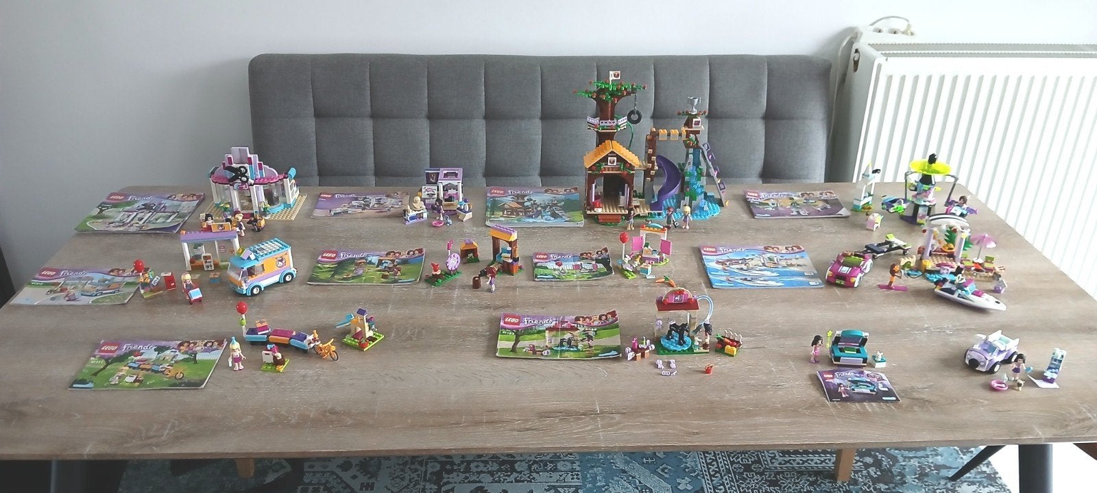 12 complete setjes lego friends 41111 41122 41093 41342, Compleet, Lego, Friends, Ophalen of Verzenden