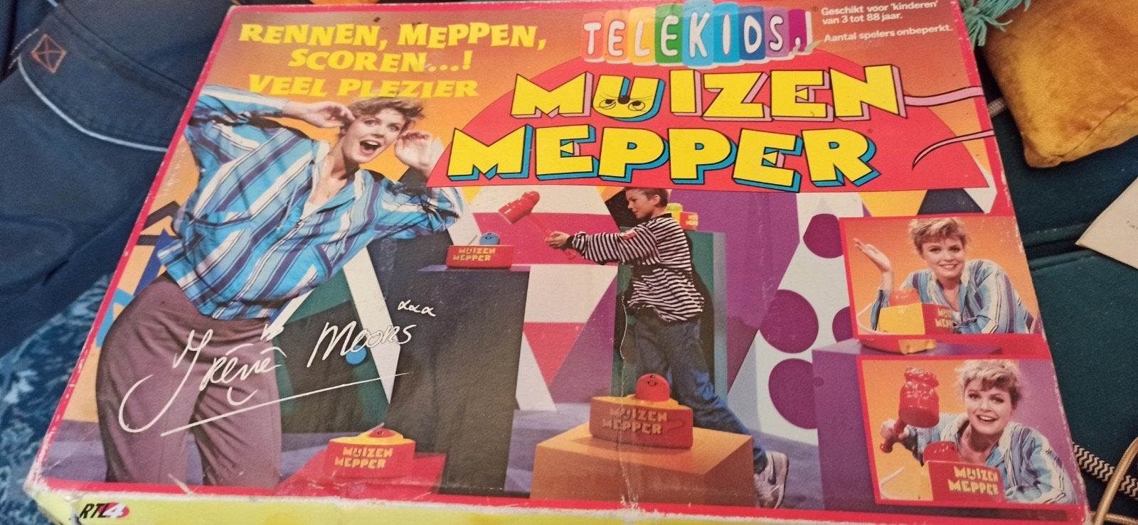 Telekids Muizen Mepper Bordspel - Compleet en  onbespeeld, Hobby en Vrije tijd, Drie of vier spelers, Ophalen of Verzenden, Zo goed als nieuw