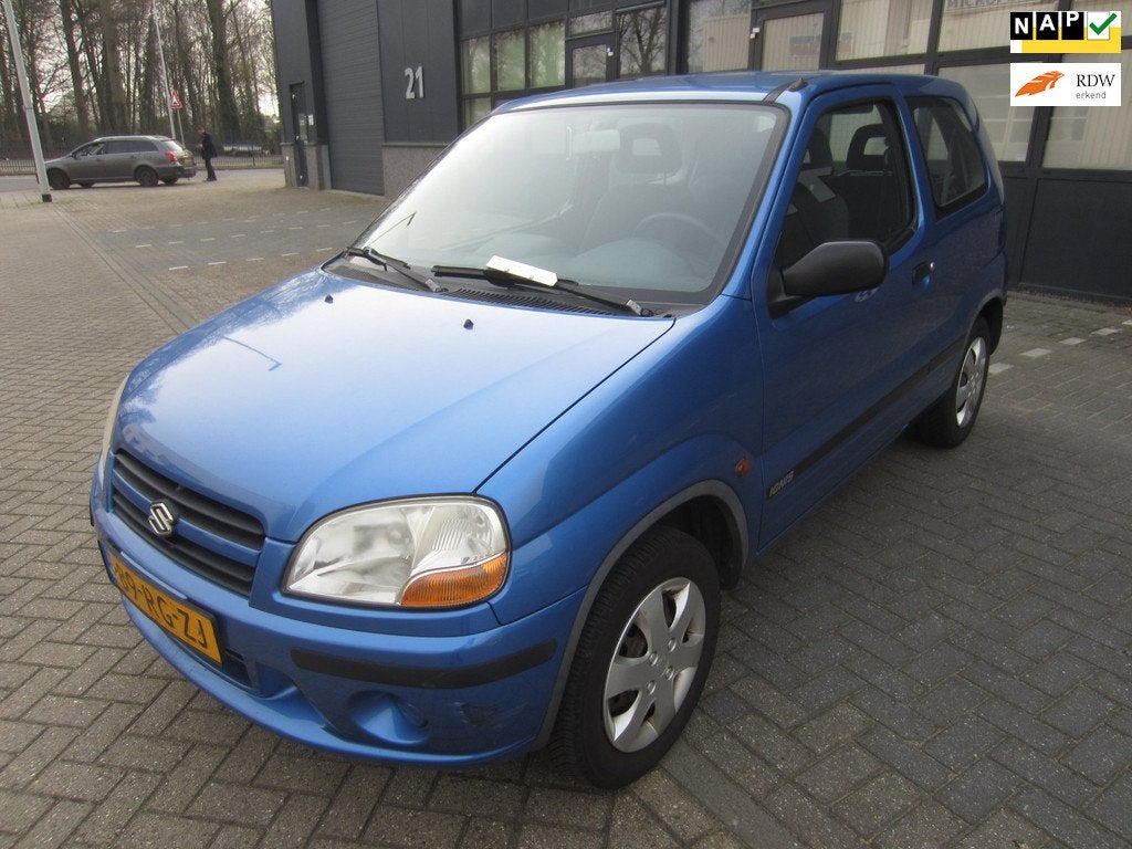 Suzuki Ignis 1.3-16V GL 2005 Airco NAP! APK!, Voorwielaandrijving, 83 pk, Gebruikt, 31 €/maand
