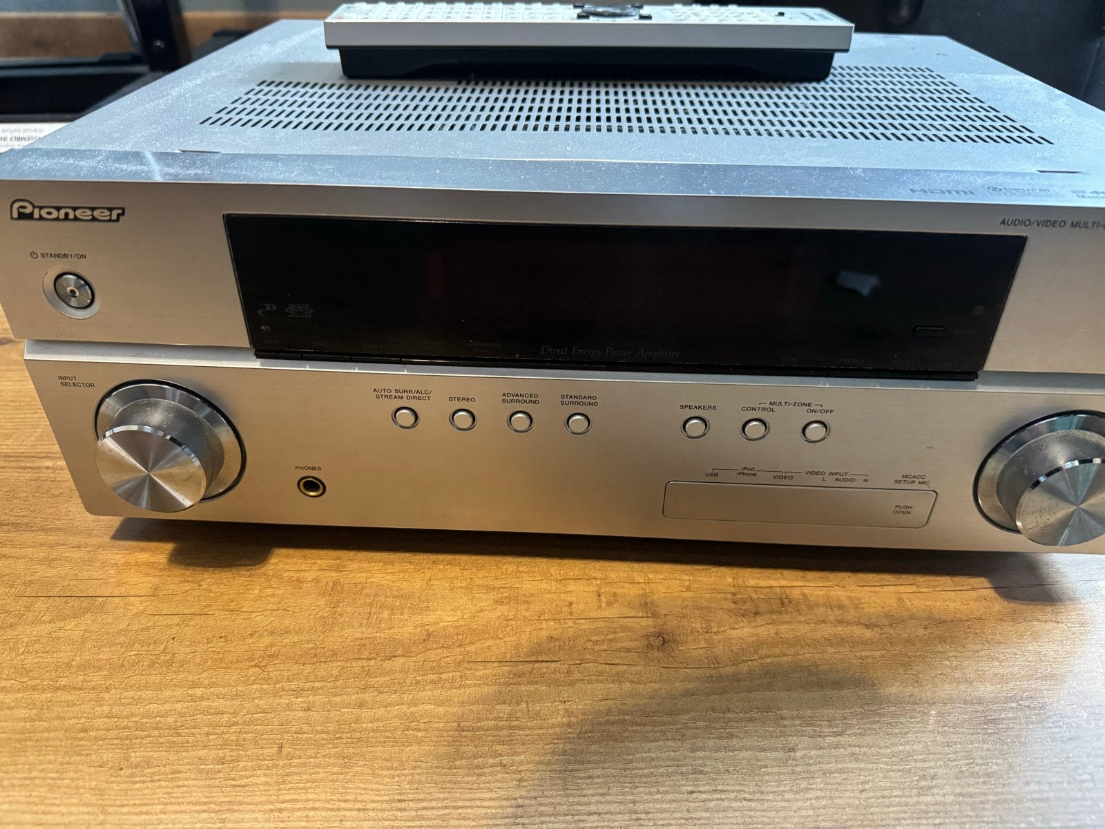 Pioneer VSX-919AH 7.1 AV-receiver – uitstekend werkend, Ophalen, Zo goed als nieuw, Pioneer, 120 watt of meer