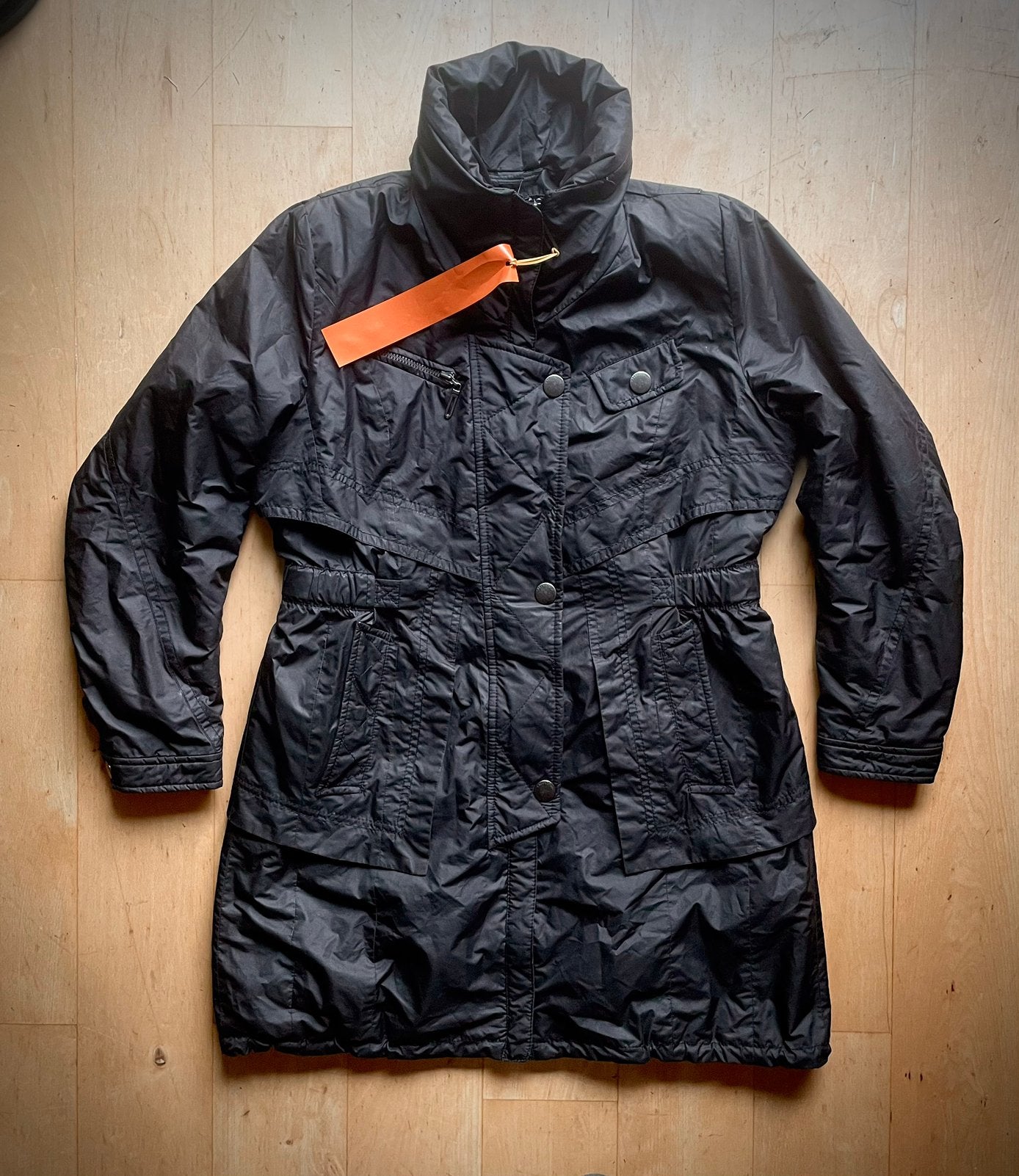 Creenstone Greenstone design chique warme jas 44, Kleding | Dames, Ophalen of Verzenden, Zo goed als nieuw, Maat 42/44 (L), Zwart
