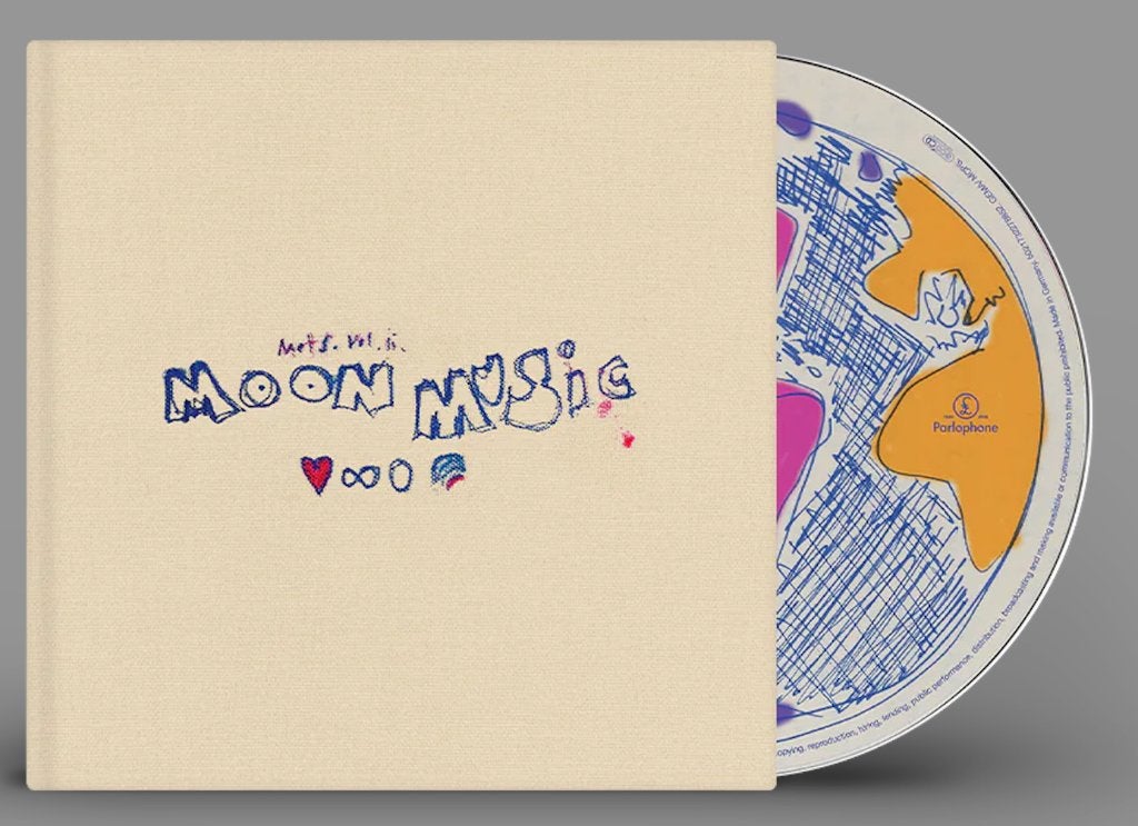 Cd Coldplay Moon Music Ltd Notebook Edition NIEUW, Pop, Speciale editie, Ophalen of Verzenden, Nieuw in verpakking