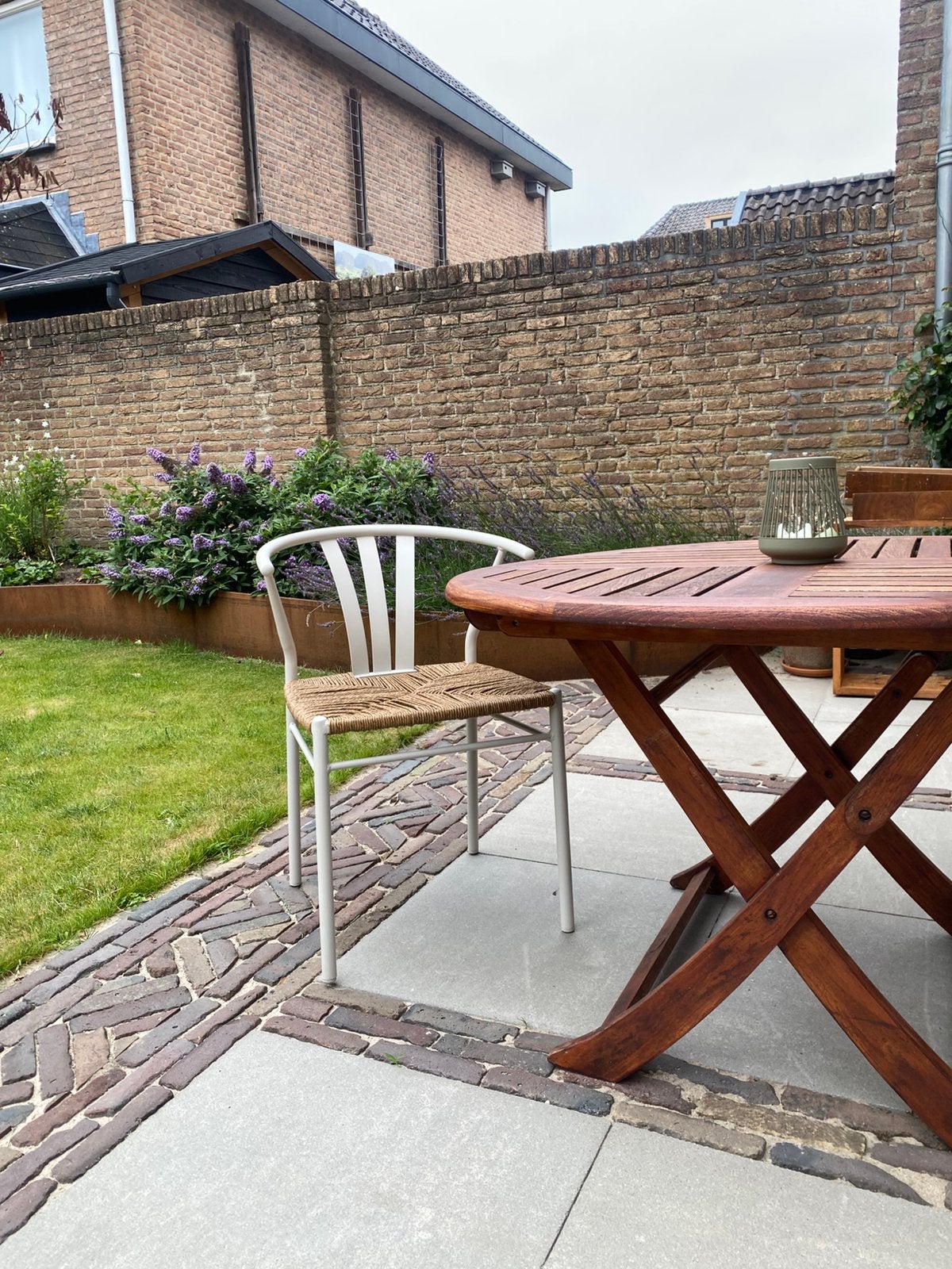 Tuinstoel - TAGMARK beige Jysk, Ophalen, Nieuw, Aluminium