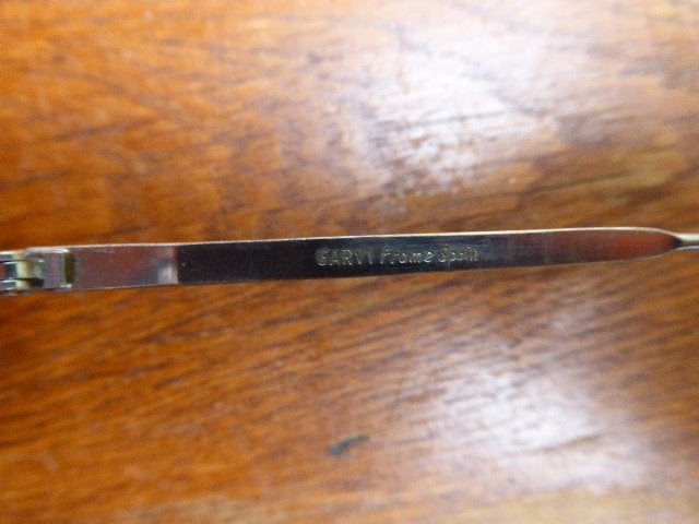 Vintage metalen herenbril, Garvi frame Spain, Ophalen of Verzenden