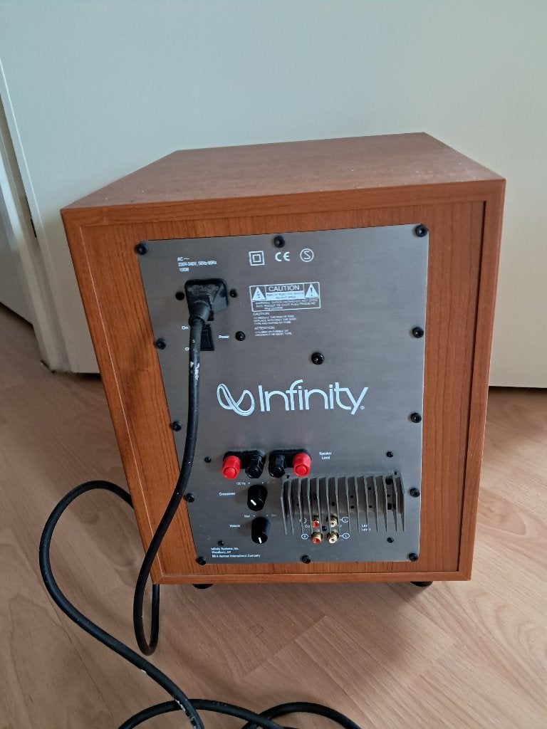 Jbl  infinity subwoofer, Ophalen, Gebruikt, Subwoofer, AUX-ingang