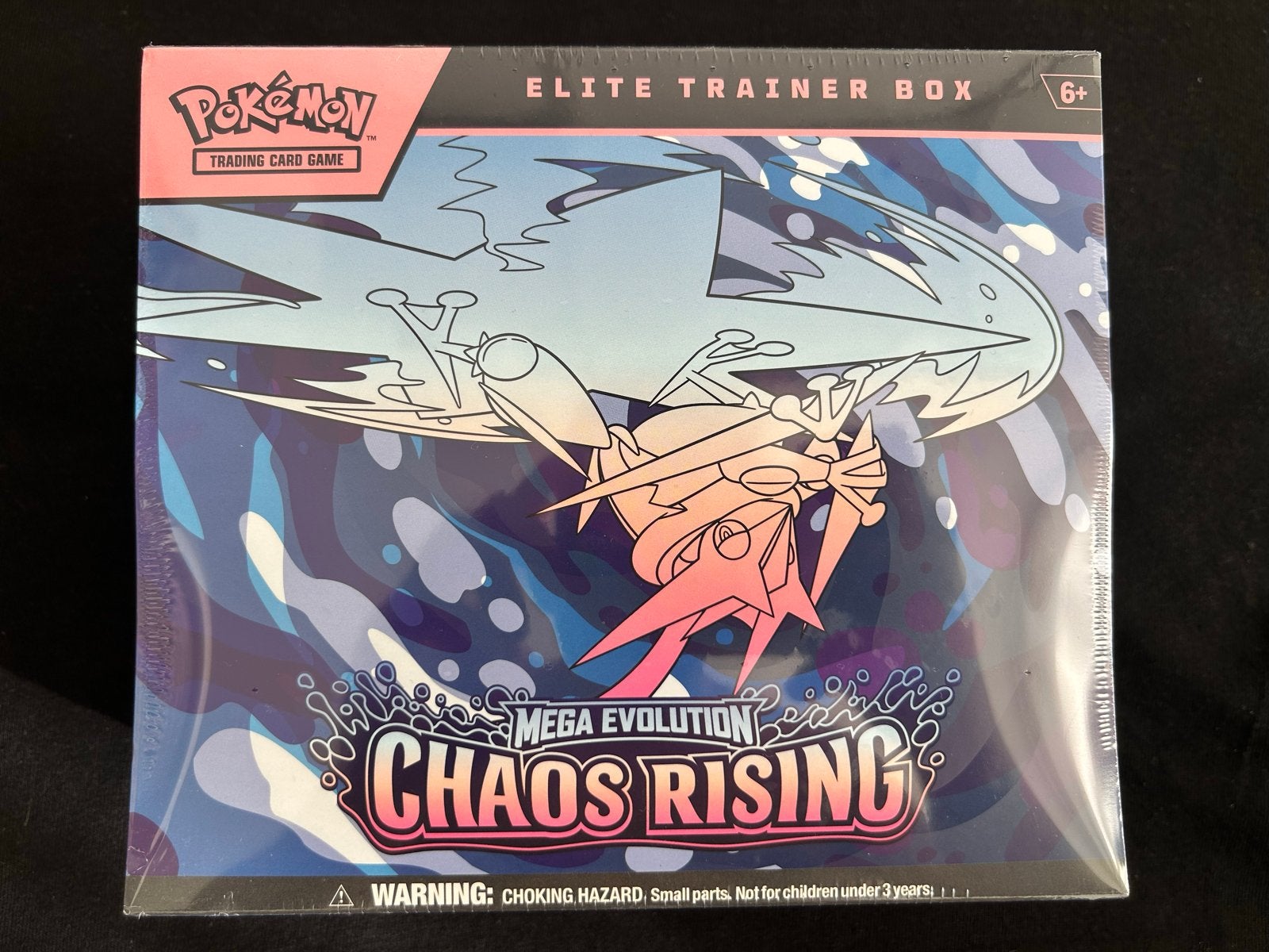 Pokémon TCG: Mega Evolution Chaos Rising Elite Trainer Box, Ophalen of Verzenden, Nieuw, Overige typen