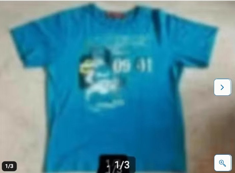 Heren t shirt EDC by Esprit maat L blauw zgan, Maat 38/40 (M), Blauw, Ophalen of Verzenden, Korte mouw