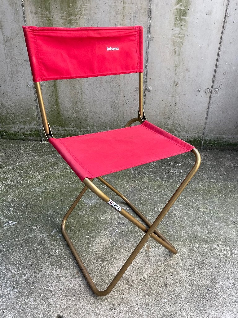 Lafuma regisseursstoel (vintage), Ophalen of Verzenden, Gebruikt, Campingstoel