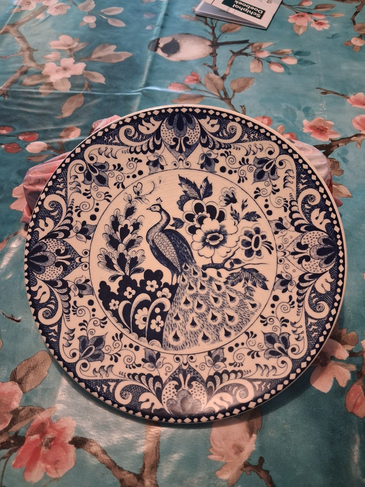'Delfts blauw'  wandbord, Ophalen of Verzenden