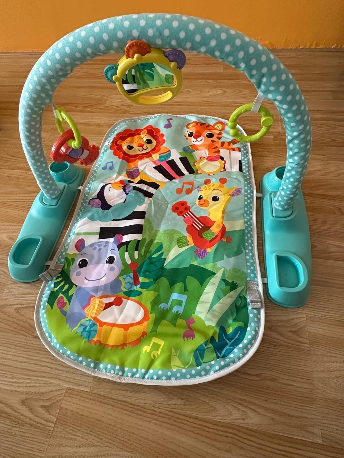 Speelkleed met jungle dieren, Ophalen of Verzenden, Zo goed als nieuw, Speelkleed, Met geluid