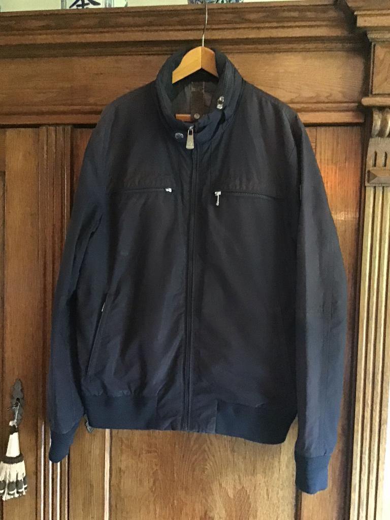 Fortezza herenjas maat 48 (M) - gedragen, Ophalen of Verzenden, Gedragen, Maat 48/50 (M), Blauw