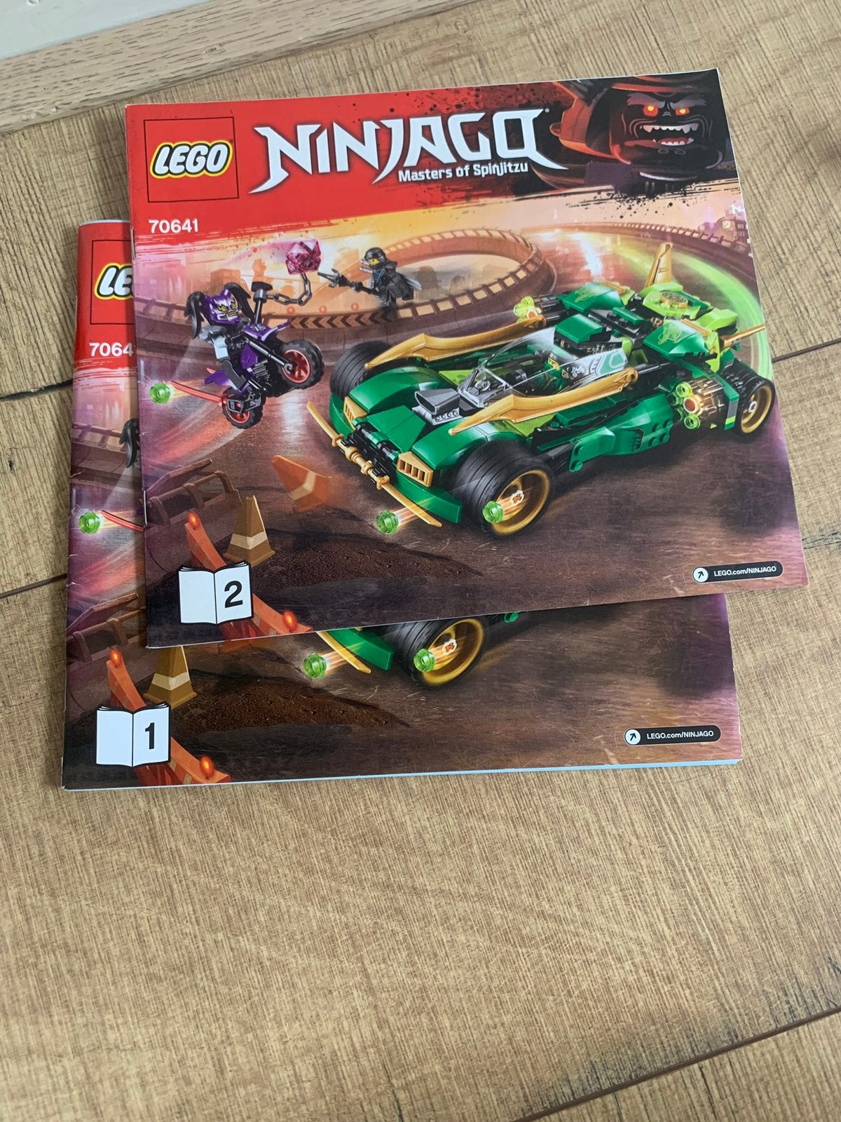 70641 Ninja nightcrawler, Lego, Ophalen of Verzenden, Zo goed als nieuw, Inclusief instructies