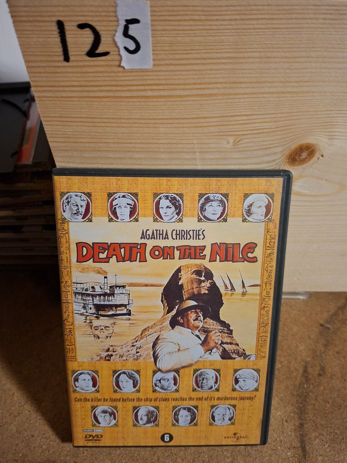 Agatha Christie's Death on the Nile DVD, Vanaf 6 jaar, Ophalen of Verzenden, Gebruikt, Detective en Krimi