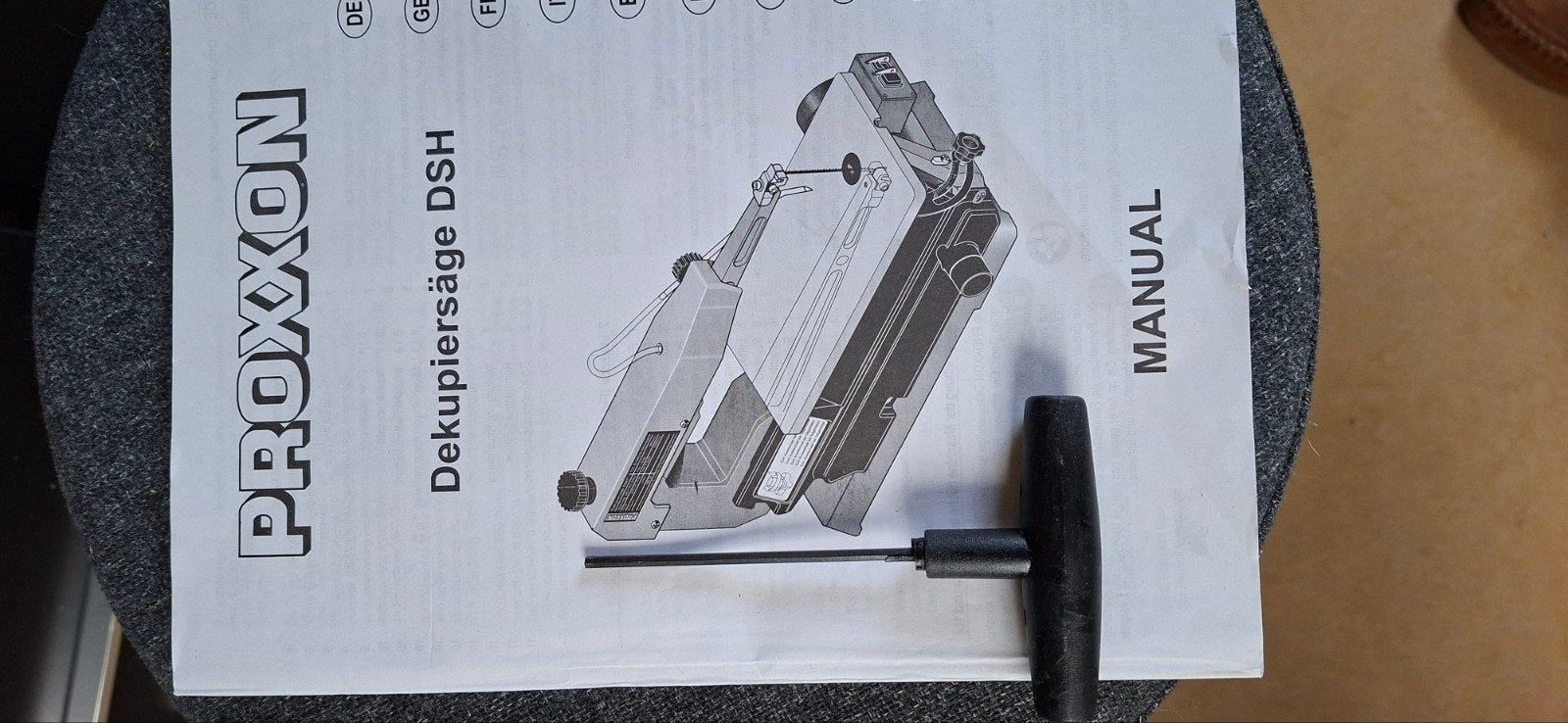Proxxon figuurzaagmachine, Ophalen, Zo goed als nieuw, Minder dan 600 watt, Overige typen