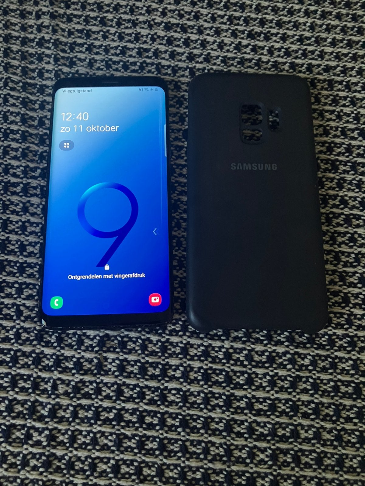 Samsung Galaxy S9 64GB werkt naar behoren, Telecommunicatie, Gebruikt, Verzenden, Zwart, Touchscreen