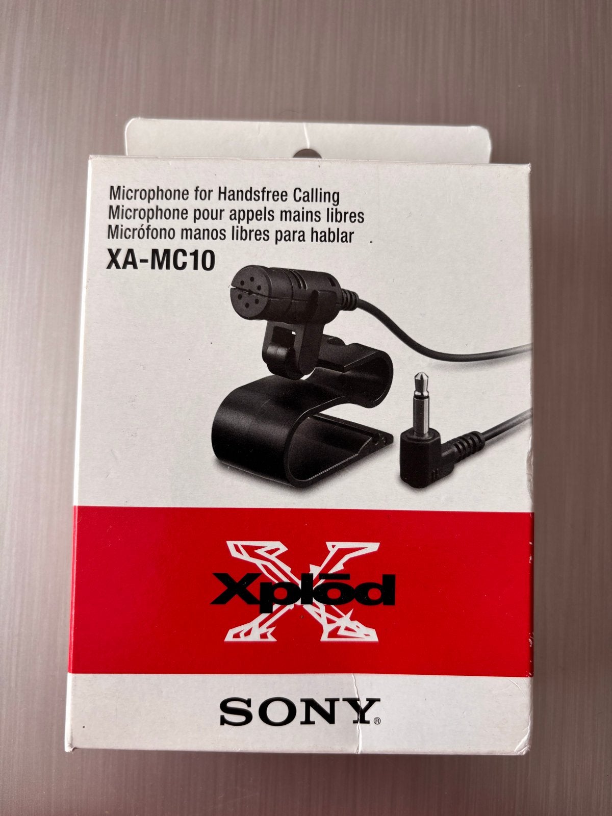 Nieuw Sony XA-MC10 Microfoon voor Handsfree Bellen, Complete carkit, Sony Ericsson, Nieuw, Ophalen