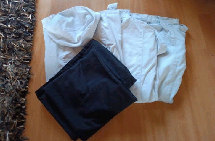 3 Koksbuizen, 2 Schorten en 1 Muts - Complete Set, Le Nouveau Chef, Ophalen of Verzenden, Gedragen