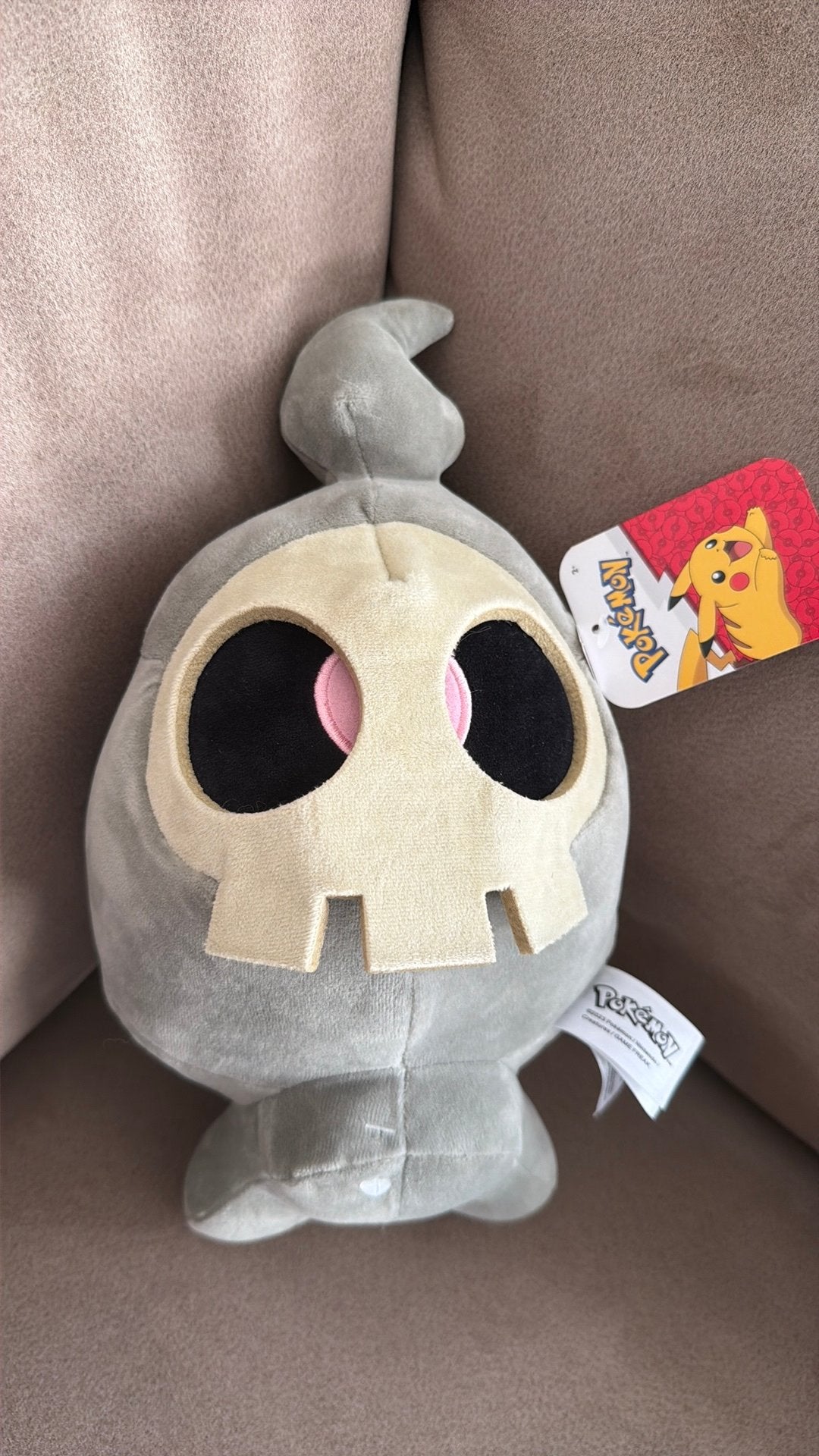 Pokemon Duskull Knuffel Nieuw Origineel, Ophalen of Verzenden, Zo goed als nieuw