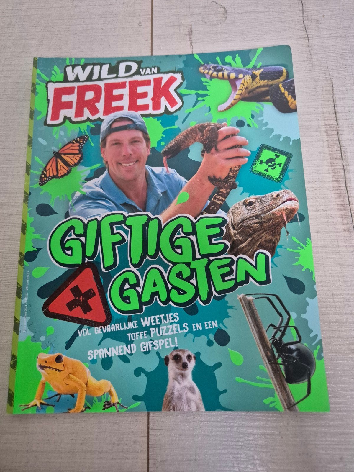Wild van Freek: Giftige gasten, Boeken, Tijdschriften en Kranten, Ophalen, Zo goed als nieuw, Wetenschap en Natuur