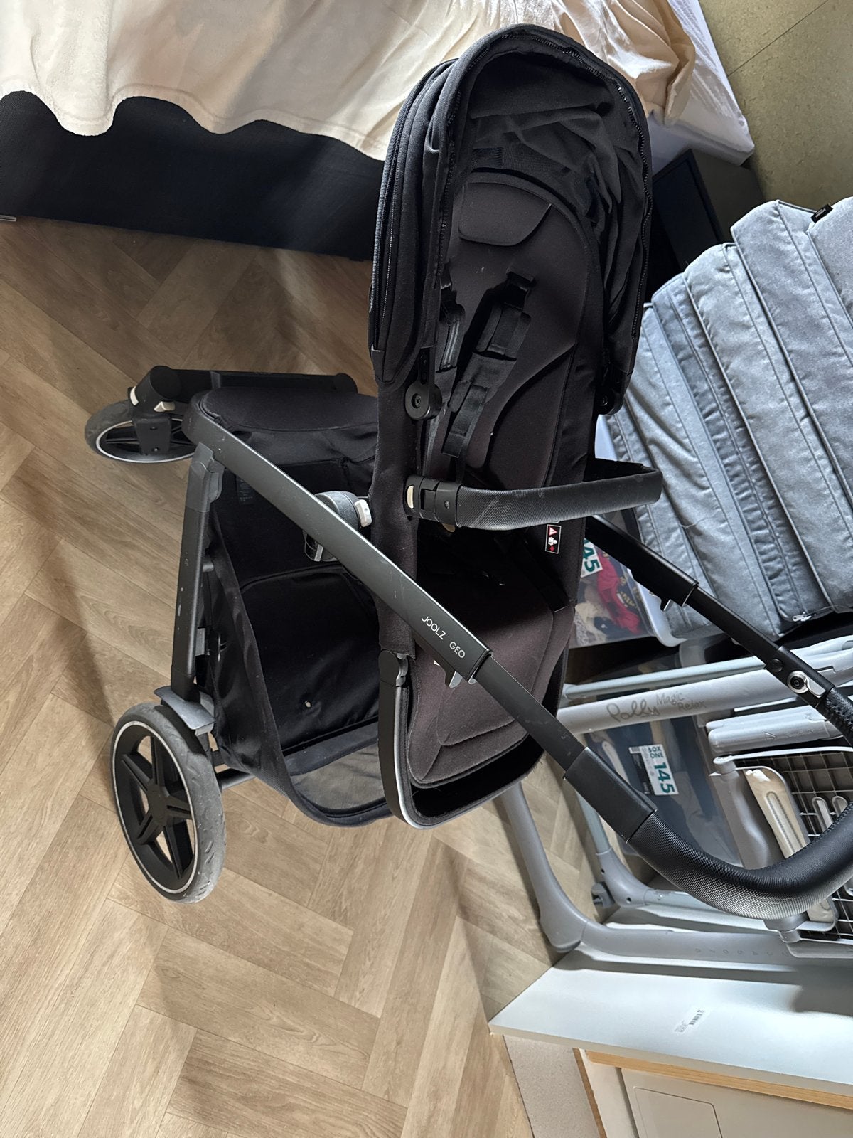 Joolz Geo 3 Duo Kinderwagen met alle toebehoren + Maxi-Cosi, Gebruikt, Duowagen, Ophalen, Kinderwagen