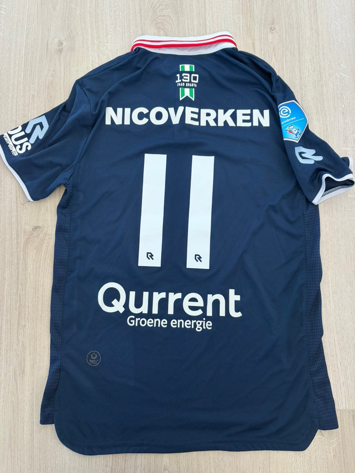 Ahannach Sparta Rotterdam 17/18 wedstrijdshirt matchworn, Ophalen of Verzenden, Zo goed als nieuw, Sparta, Shirt