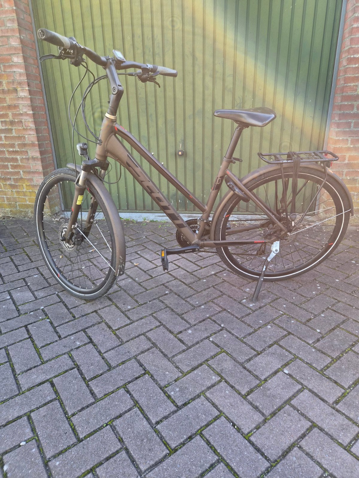 Scott Damesfiets - Maat M - Goede staat, Gebruikt, 50 tot 53 cm, Schijfrem, Ophalen