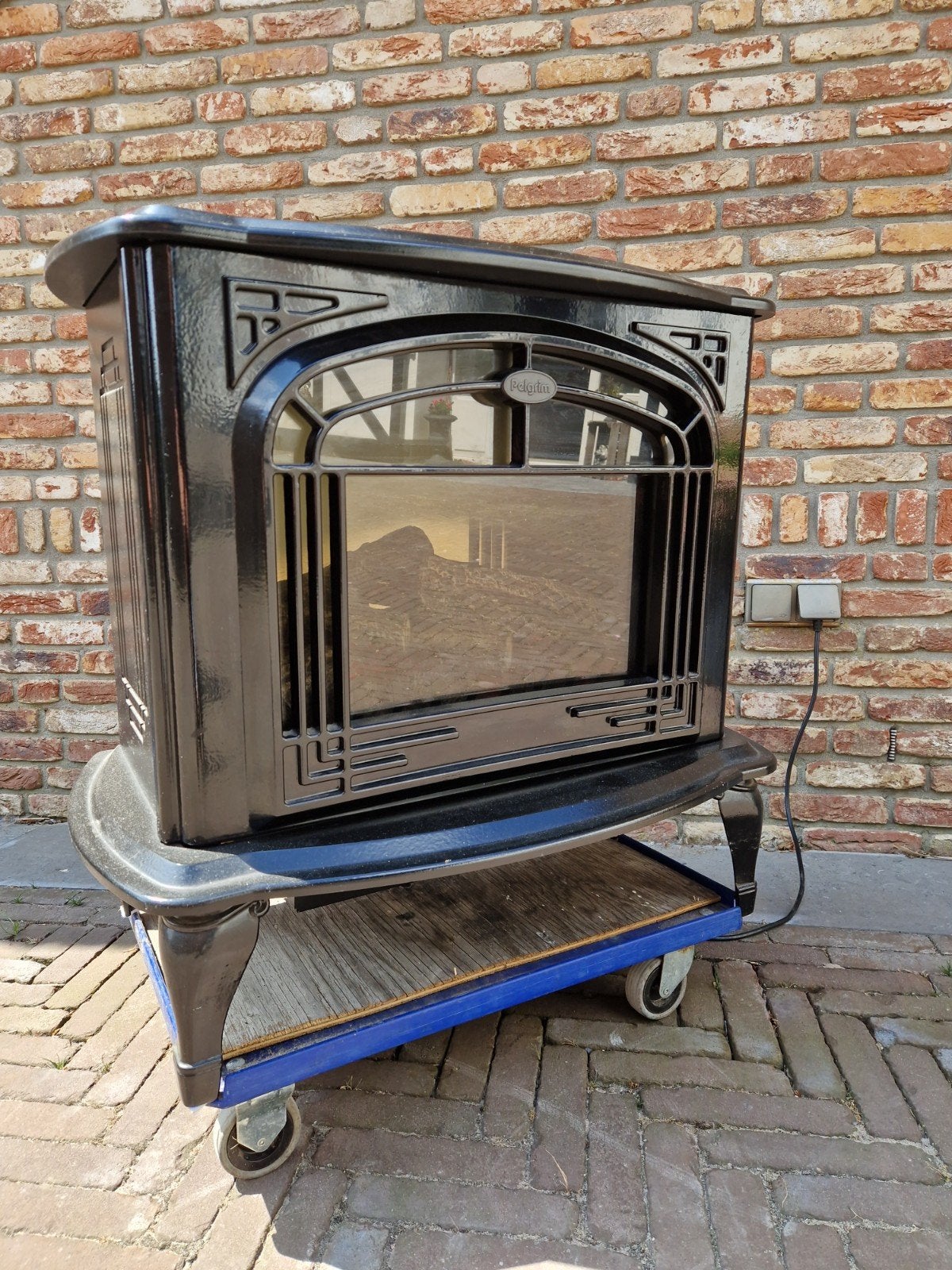 Elektrische Haard, Ophalen, Minder dan 60 cm, Kachel, 30 tot 80 cm