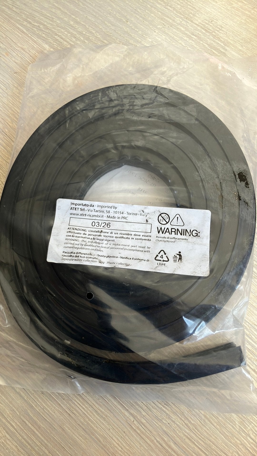 Nieuw vaatwasserrubber voor Bosch & Siemens 00263096, Ophalen of Verzenden, Nieuw