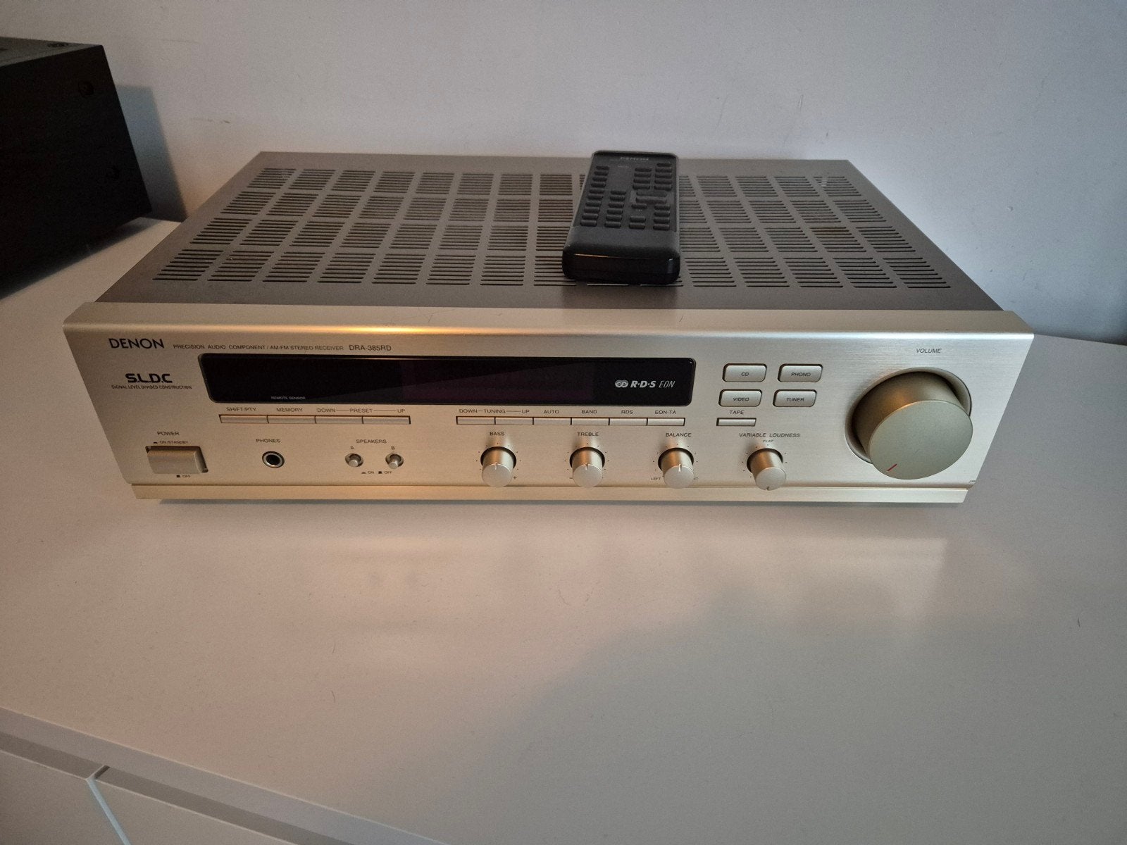 Denon DRA-385rd receiver, Audio, Tv en Foto, Versterkers en Receivers, Ophalen, Gebruikt, Denon, 60 tot 120 watt