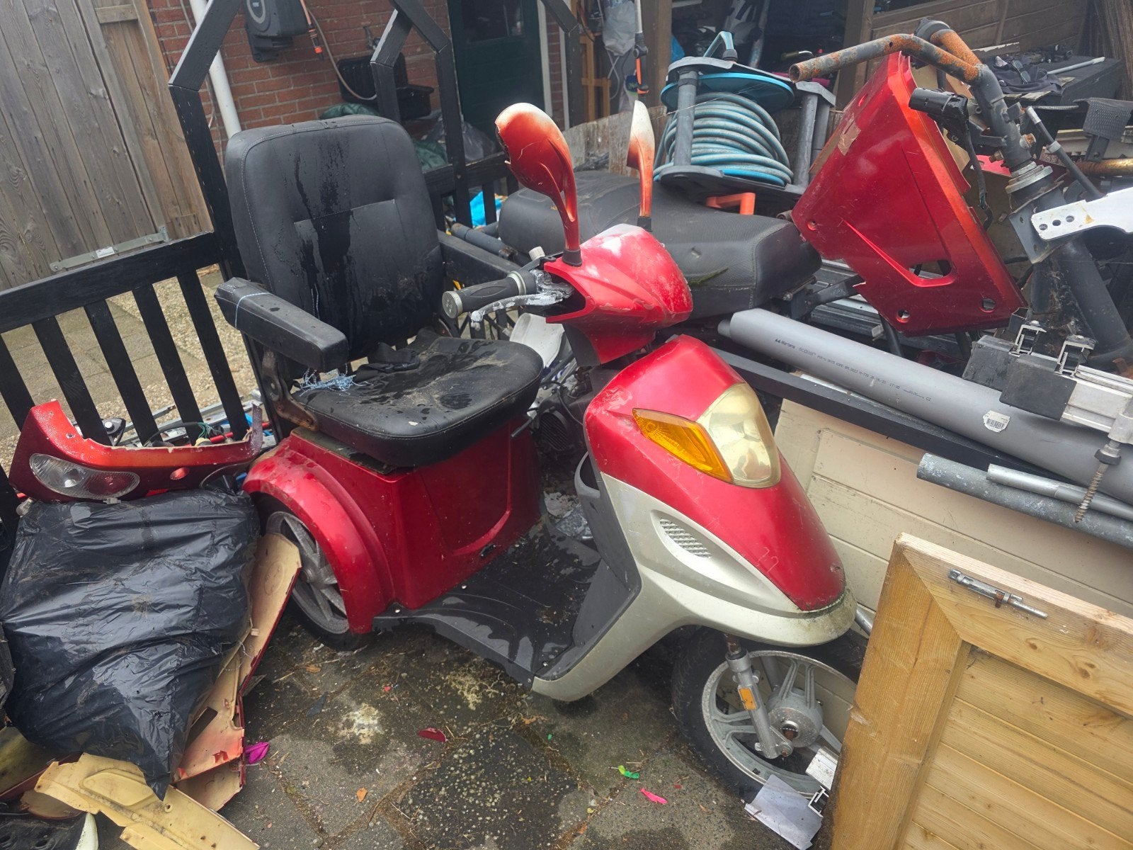 Gratis Scootmobiel, Ophalen, Gebruikt