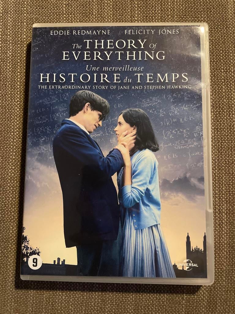 The Theory of Everything dvd - Stephen Hawking biografie, Vanaf 9 jaar, Ophalen of Verzenden, Zo goed als nieuw, Waargebeurd drama