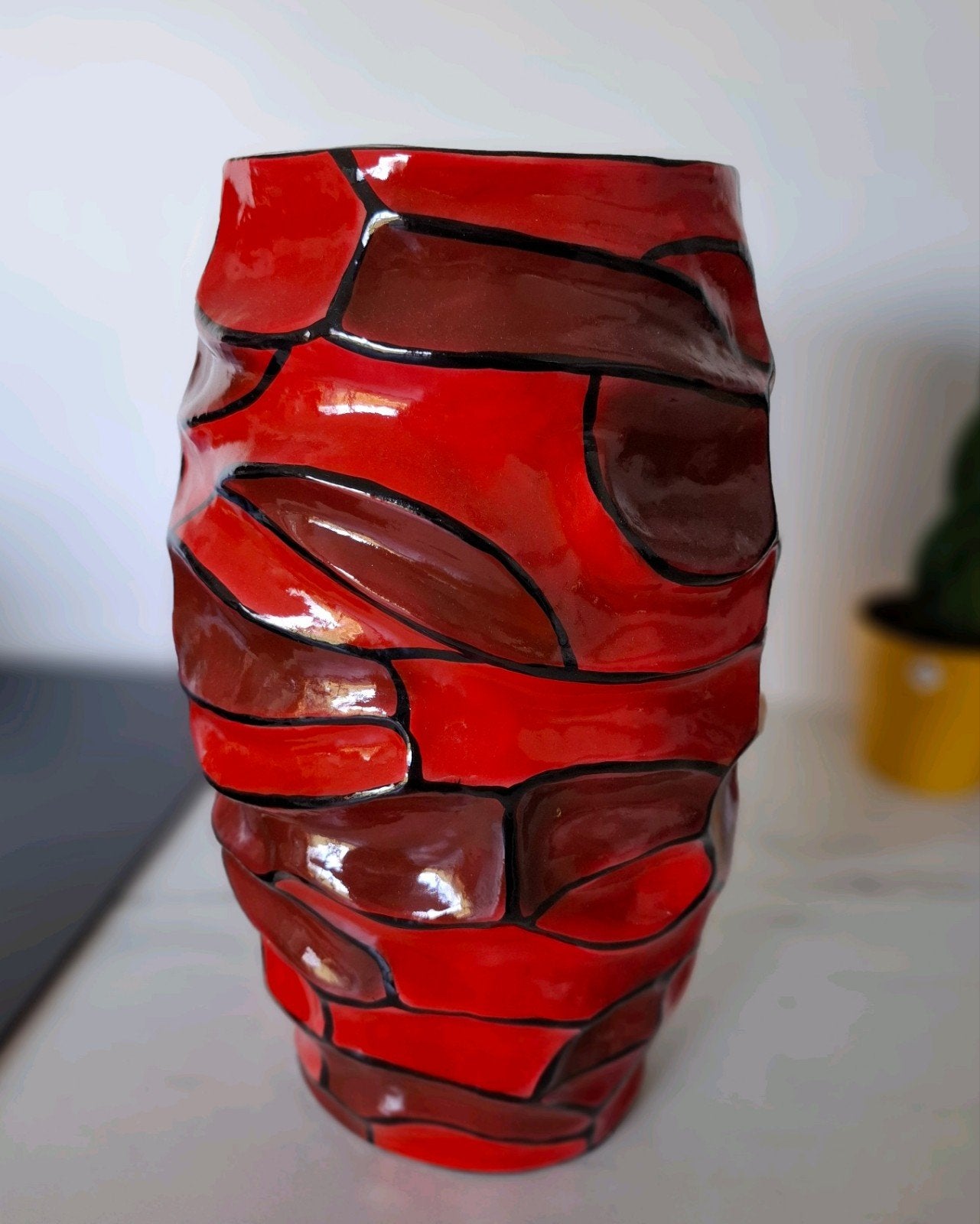 Decoratieve vaas, Antiek en Kunst, Antiek | Vazen, Ophalen of Verzenden