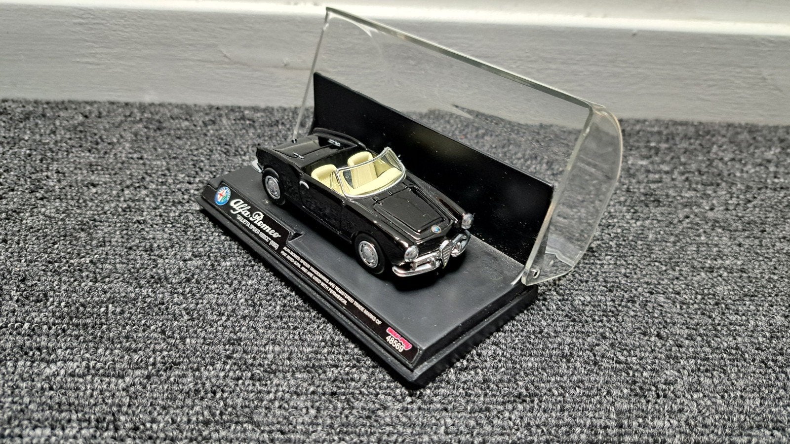 Alfa Giulietta Spider 1600 1962 (1:40), Ophalen of Verzenden, Zo goed als nieuw, Auto, Overige merken