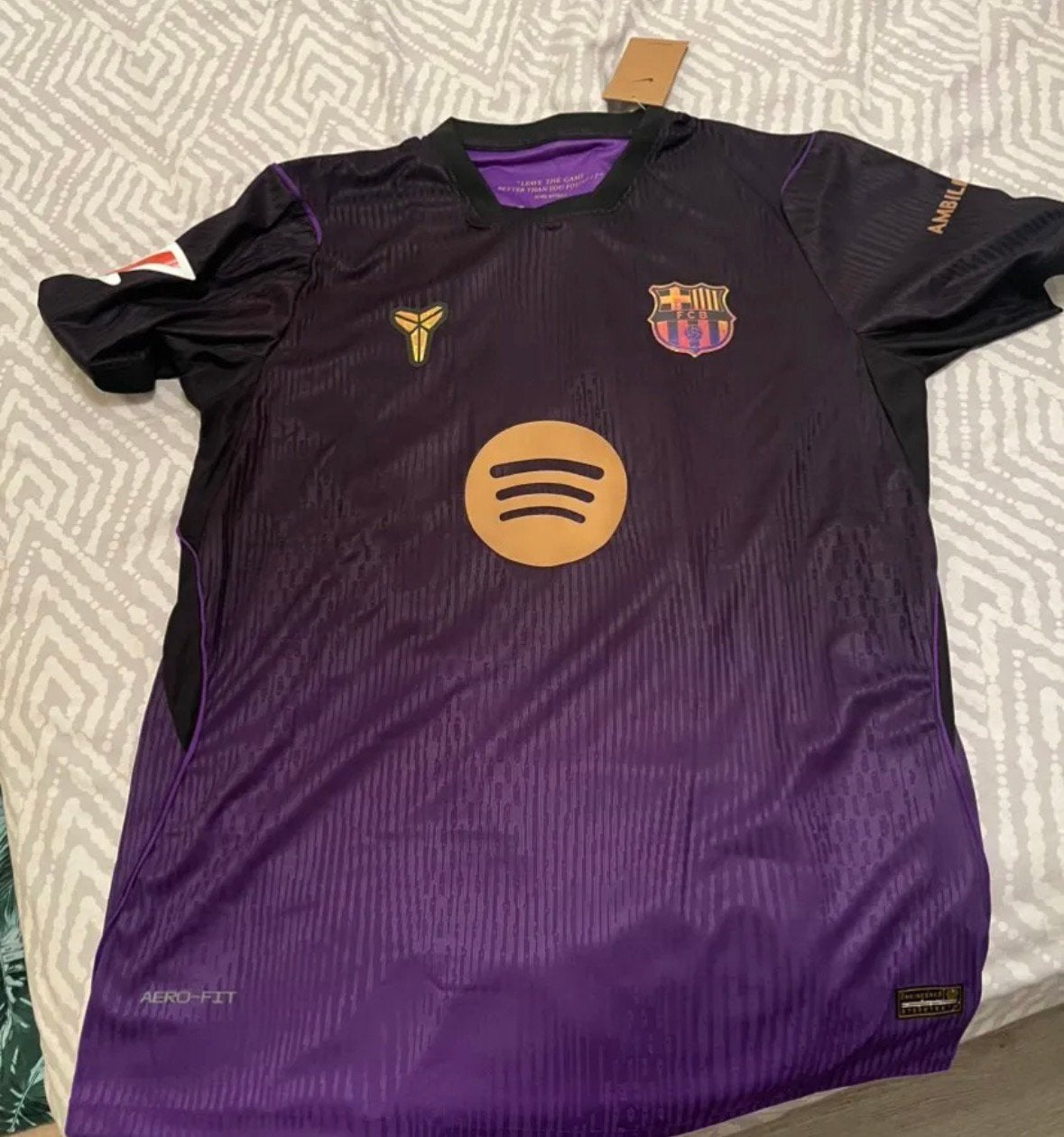 Fc Barcelona Uitshirt Maat L, Ophalen of Verzenden, Zo goed als nieuw, Shirt