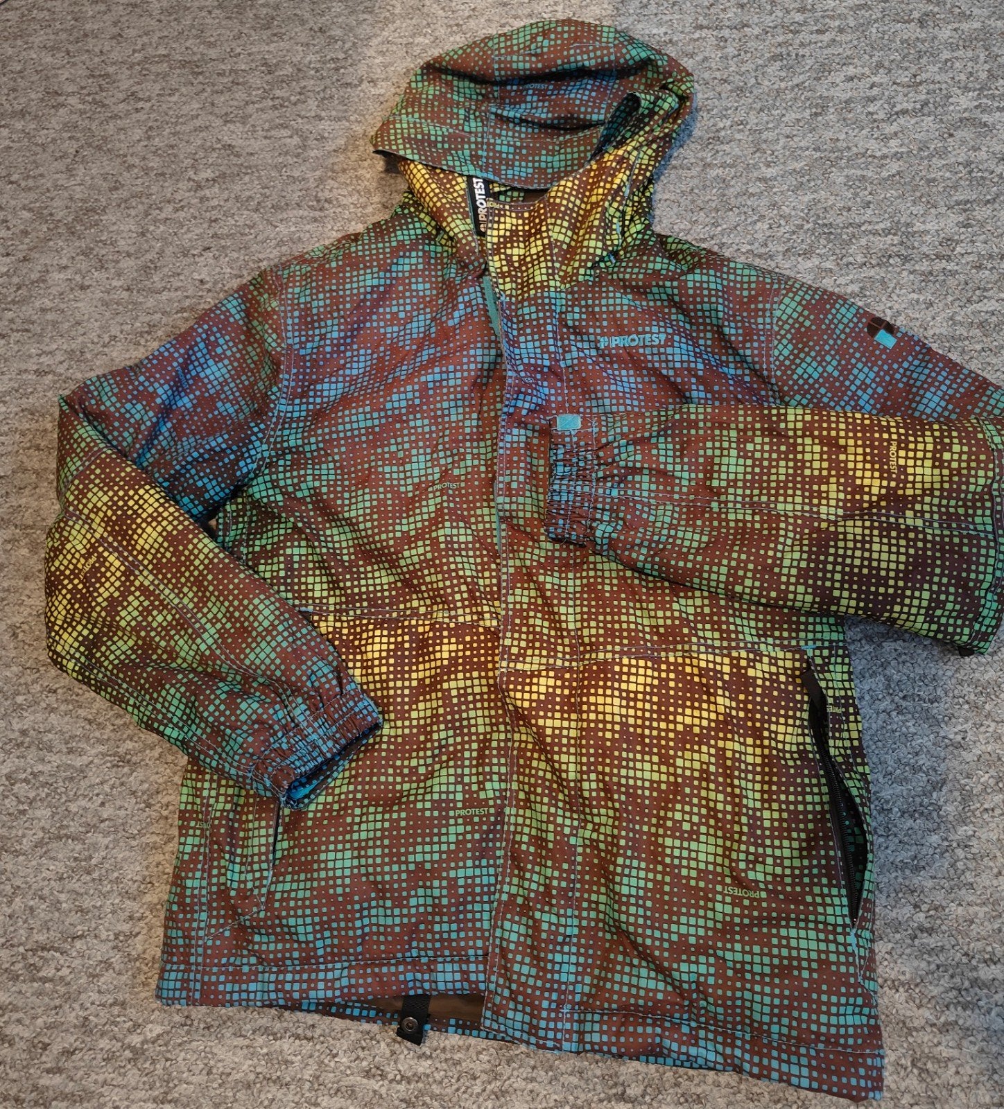 Ski-jas/winterjas, Kleding | Dames, Ophalen of Verzenden, Zo goed als nieuw, Protest, Jack