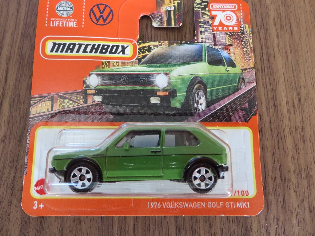 Matchbox Volkswagen Golf MK1 Groen, Ophalen of Verzenden, Nieuw, Auto