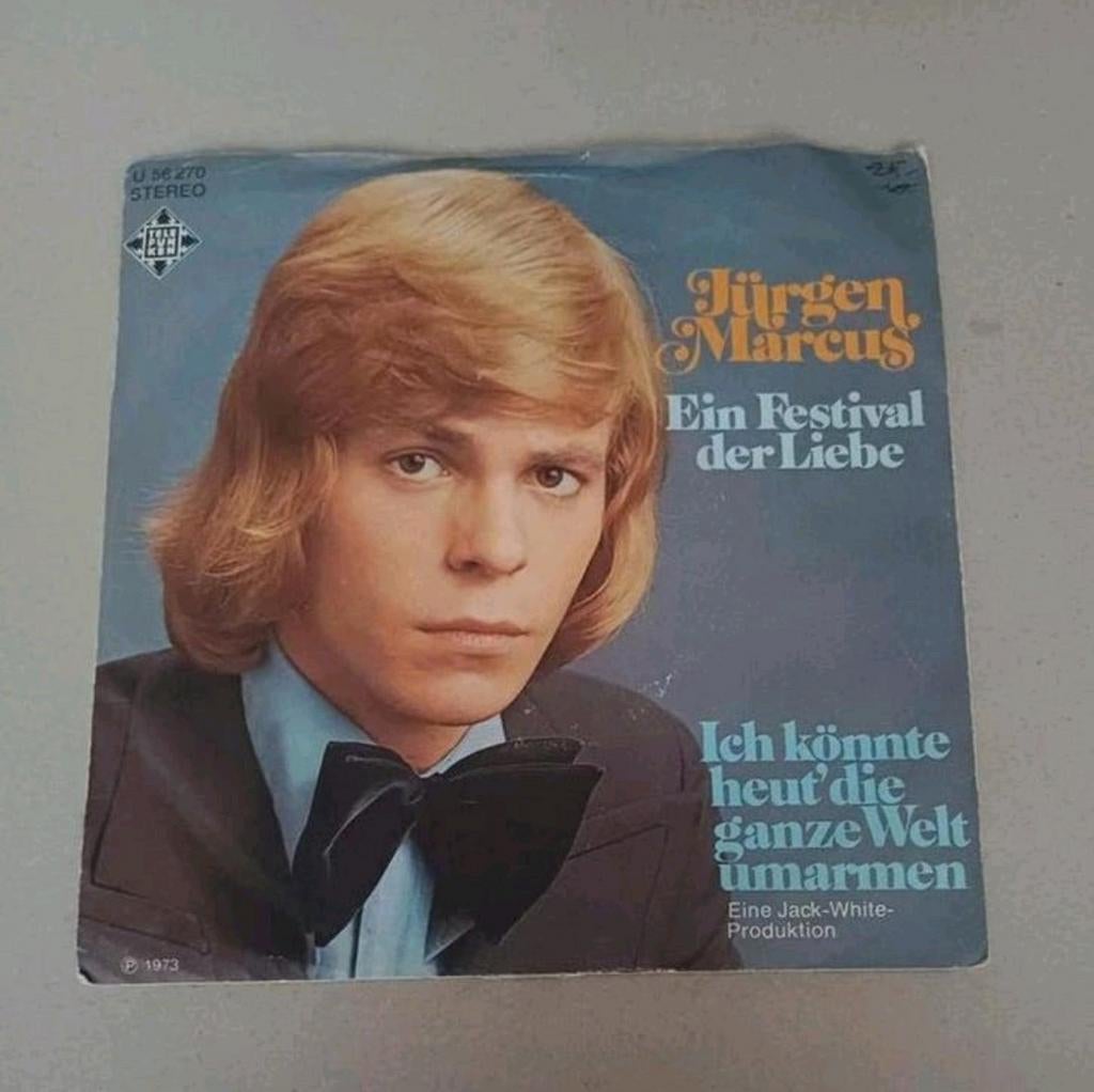 Jürgen Marcus  - Ein Festival Der Liebe, Beschermende buitenhoes, Ophalen of Verzenden, Gebruikt, Pop