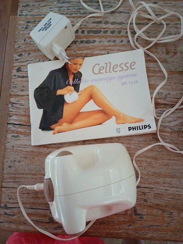 philips celesse cellulite massage system, Ophalen of Verzenden, Zo goed als nieuw, Apparaat