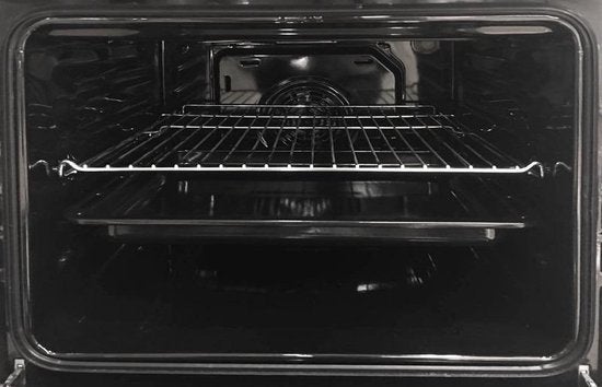 Inventum inbouwoven IOH6070RK - RVS/Zwart, Oven, Ophalen of Verzenden, Inbouw, 55 tot 60 cm