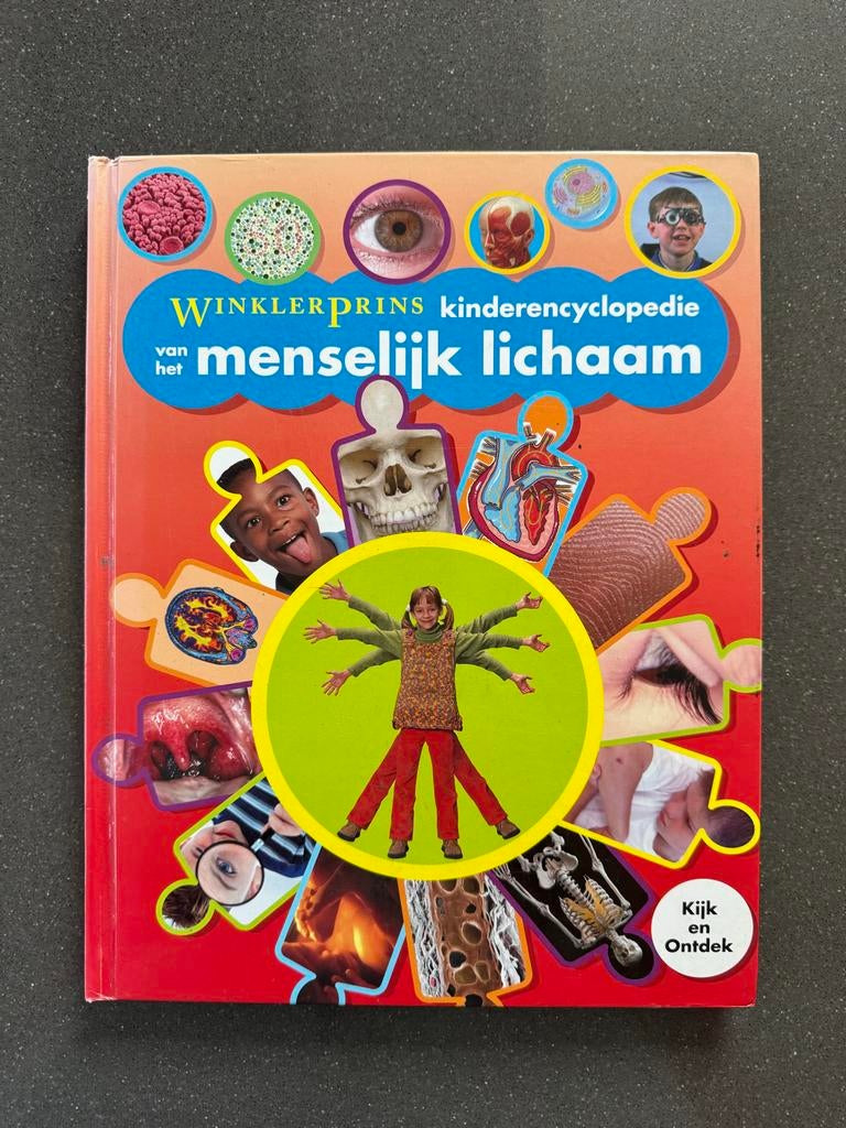 Winkler Prins Kinderencyclopedie: Het Menselijk Lichaam, Boeken, Kinderboeken | Jeugd | onder 10 jaar, Ophalen of Verzenden, Gelezen