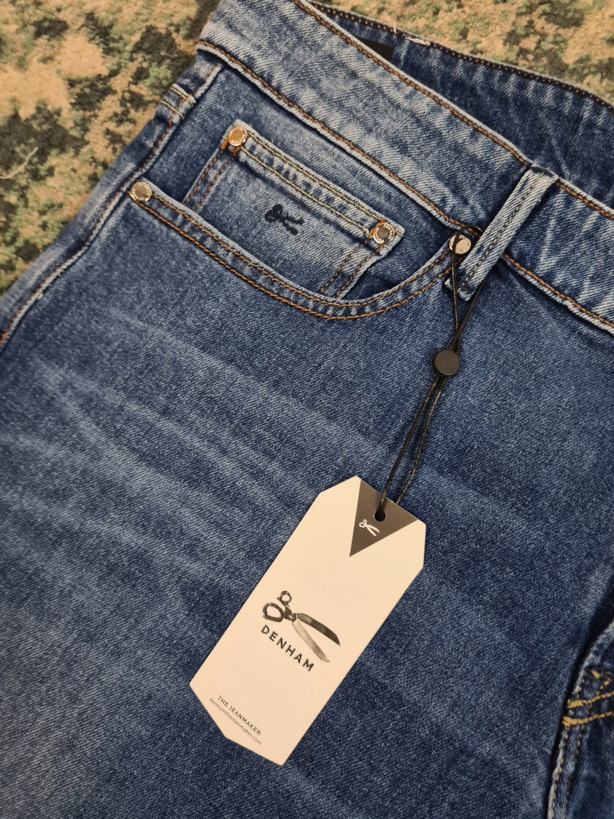 Denham Monroe Girlfriend W30 L30 Nieuw Tulsi3030, Denham, Blauw, Nieuw, Ophalen of Verzenden
