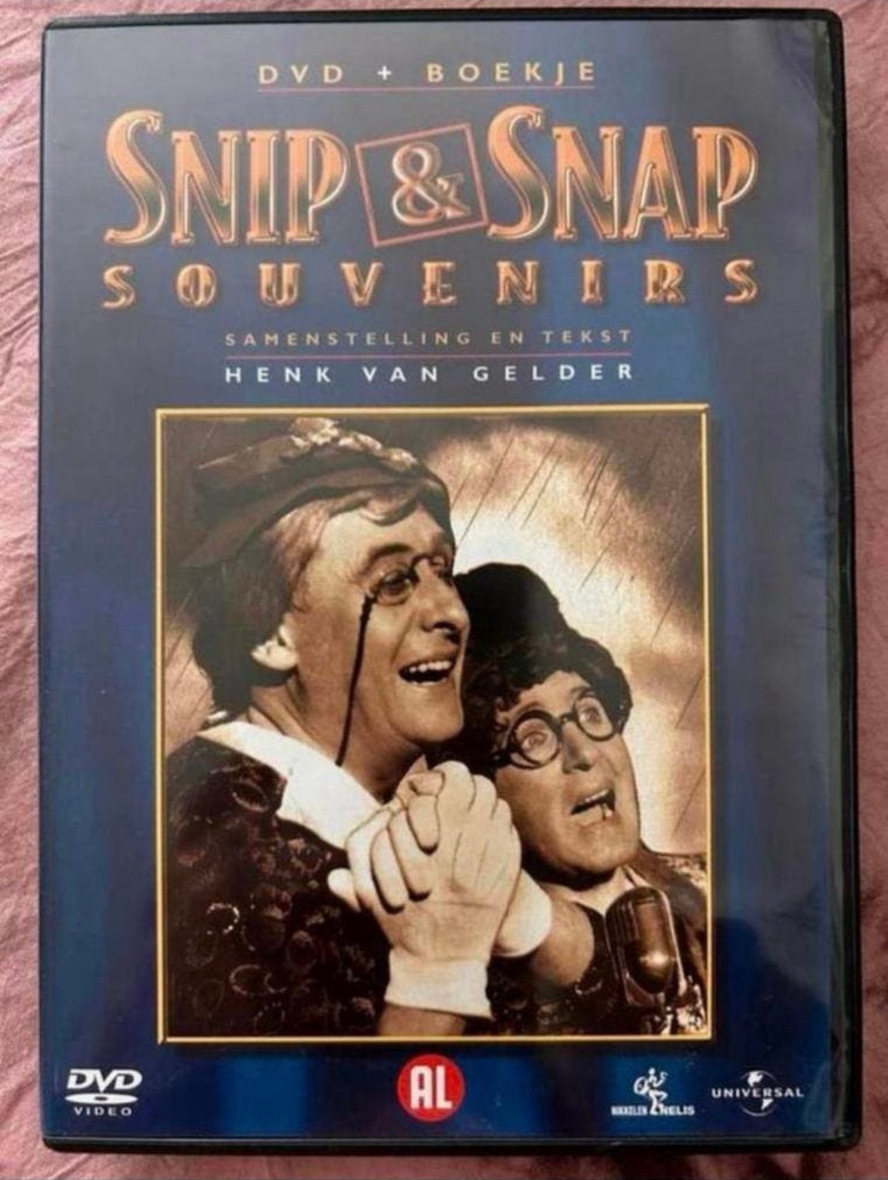 Snip & Snap Souvenirs Dvd + Boekje, Ophalen of Verzenden, Gebruikt