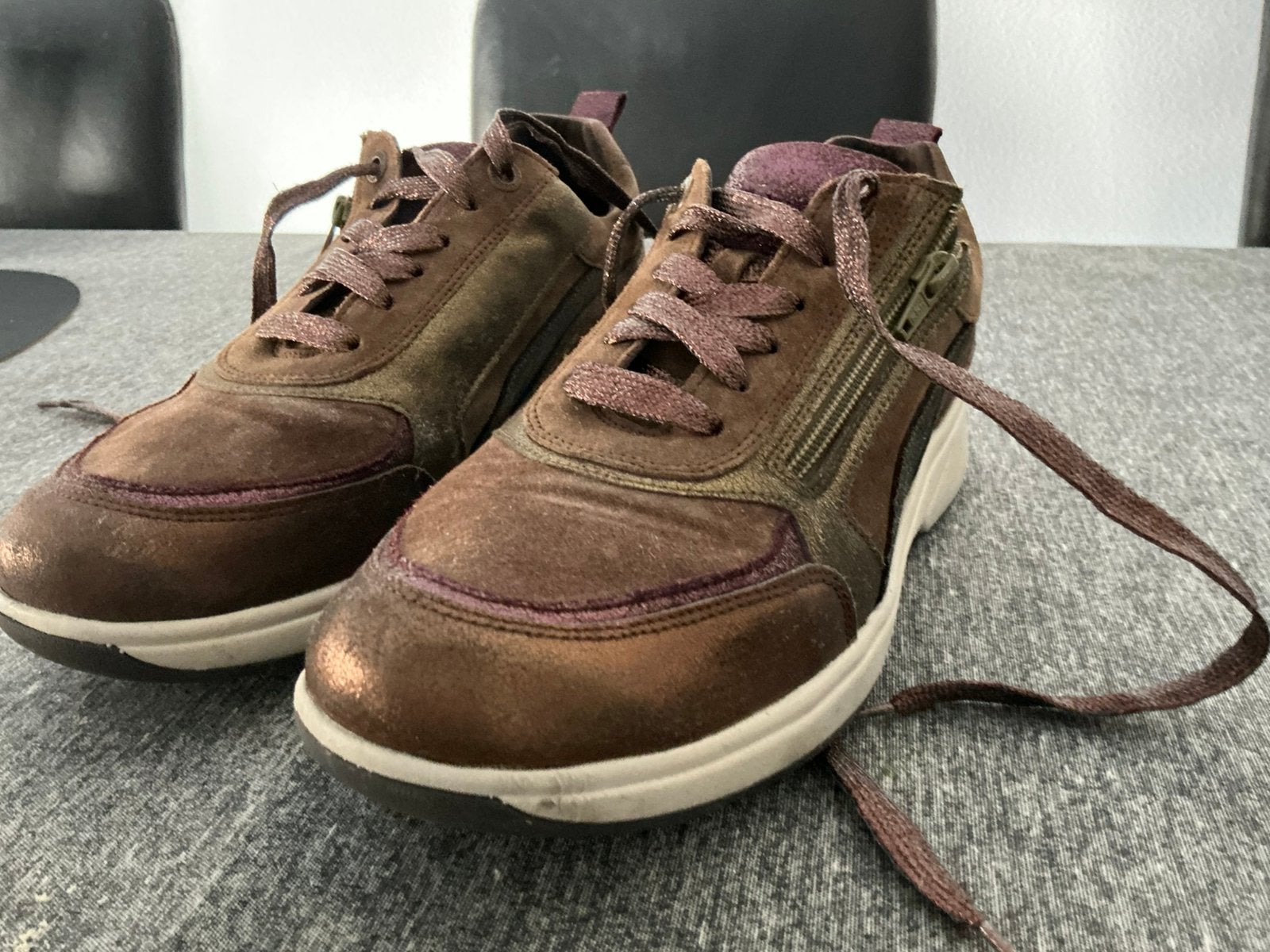 Xsensible Stretchwalkers damessneakers, Ophalen of Verzenden, Zo goed als nieuw, Bruin, Sneakers of Gympen