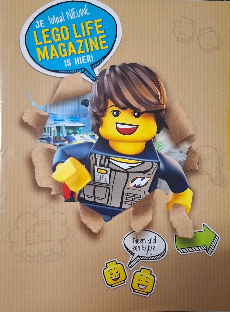 LEGO LIFE Magazine 2017 maart-mei - NIEUW, Boeken, Ophalen of Verzenden, Nieuw, Muziek, Film of Tv