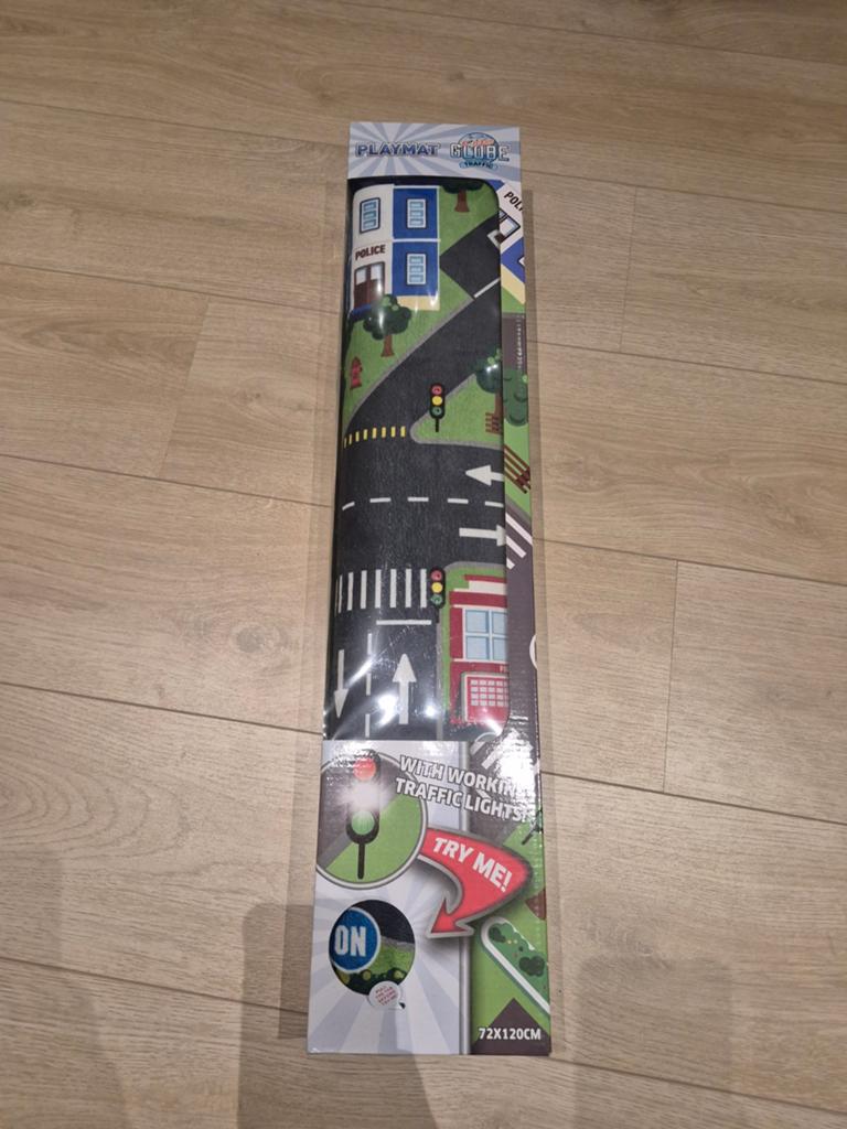 Playmat kids globe traffic 72x120 cm nieuw in verpakking, Kinderen en Baby's, Ophalen of Verzenden, Nieuw