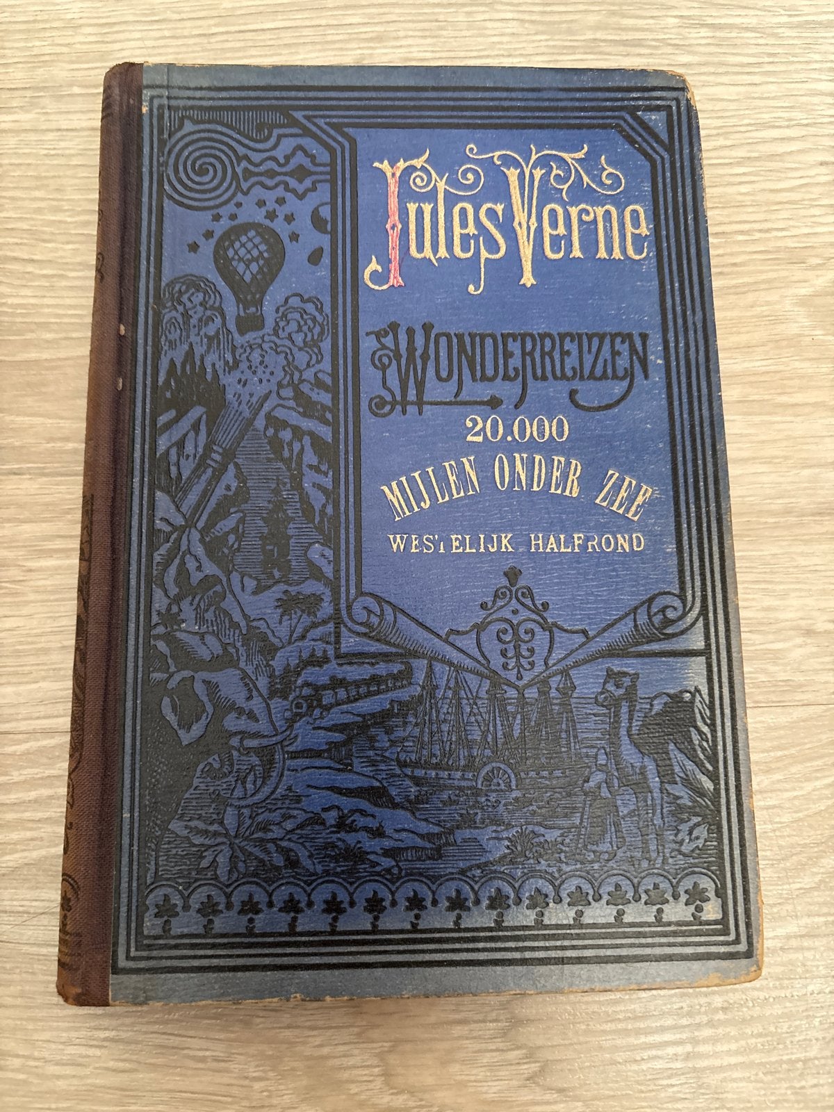 Jules Verne - 20.000 Mijlen onder Zee (1917), Boeken, Ophalen, Gelezen, Nederland