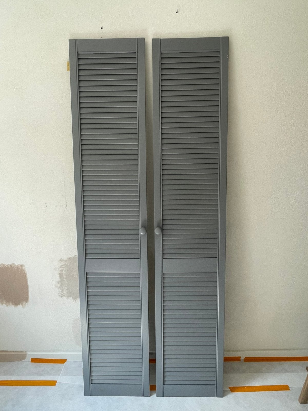 Louvre deuren / luiken groot en klein, Ophalen, Gebruikt, Minder dan 80 cm, Binnendeur