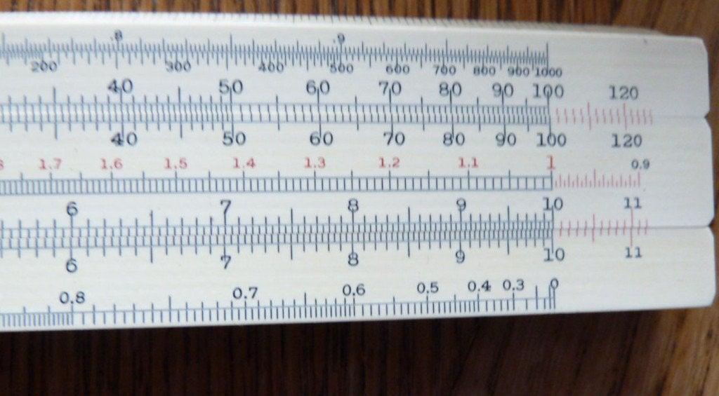 SUN HEMMI -BAMBOO Slide Rule, Ophalen of Verzenden